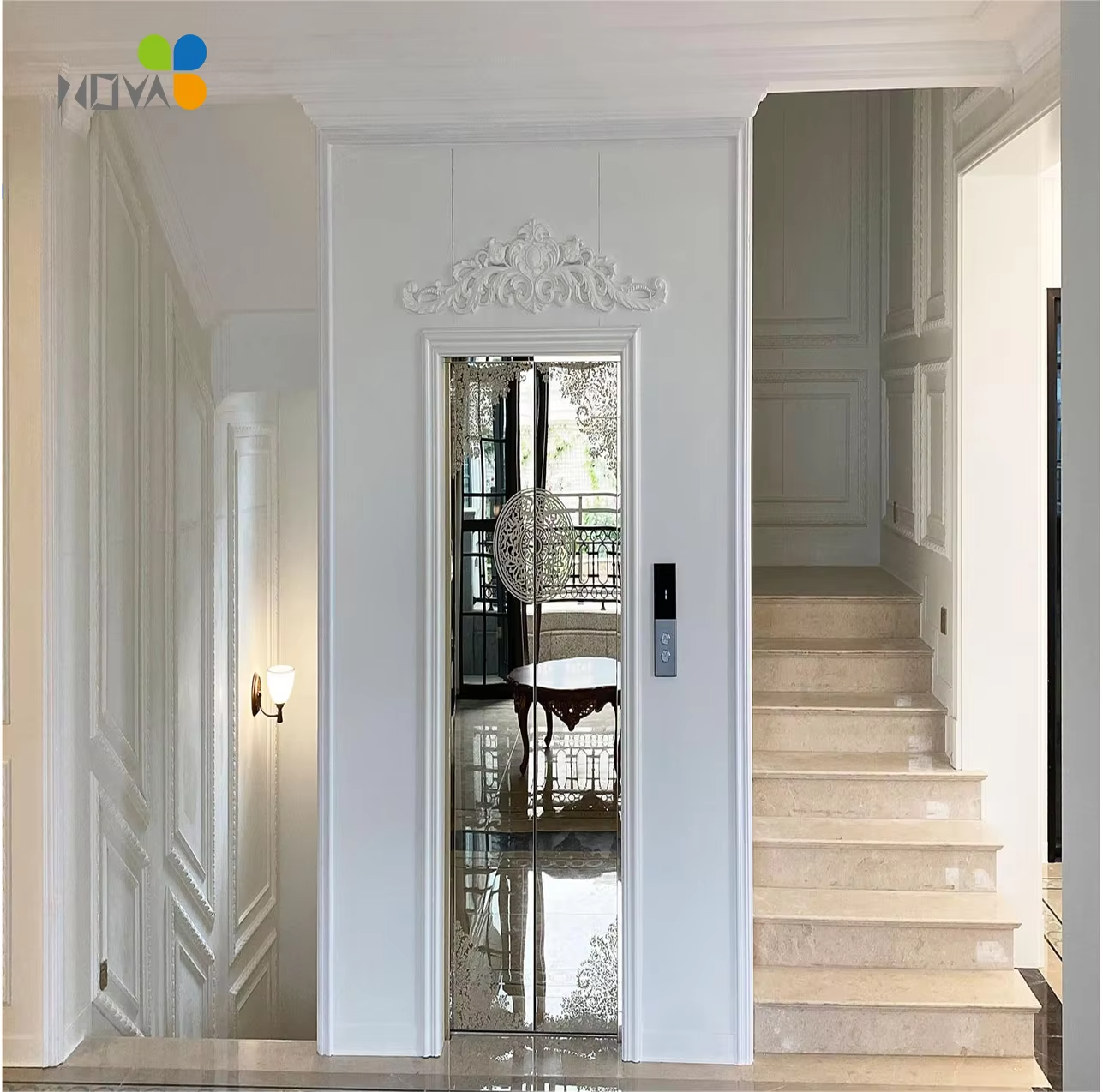 VTEV106 Ascensores Elevadores Hoogwaardige villalift voor modernisering van woningen