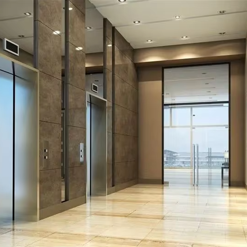VTEP105 Ascensores Luxe residentiële passagiersliften Gearless AC Stil Efficiënt en stijlvol PVC