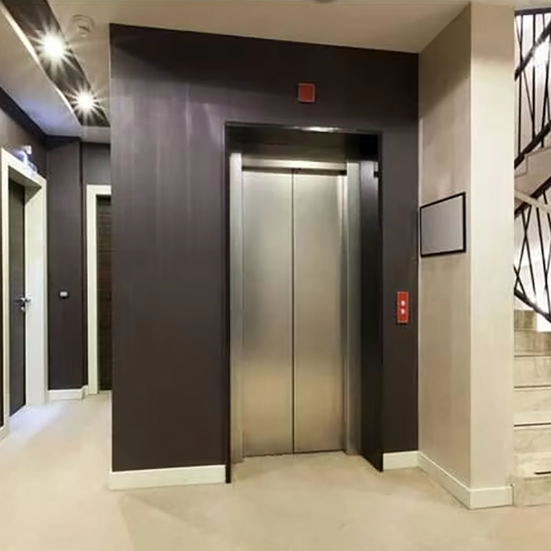 VTEP105 Ascensores Luxe residentiële passagiersliften Gearless AC Stil Efficiënt en stijlvol PVC