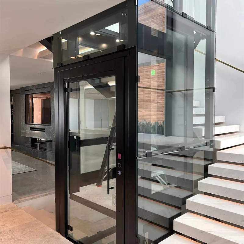 VTEO101 Ascensores Stijlvolle observatielift voor luxe appartement- en kantoorgebouwen