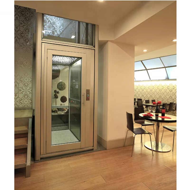 VTEV102 Ascensores Elevadores Energiebesparende villalift voor residentiële decoratie