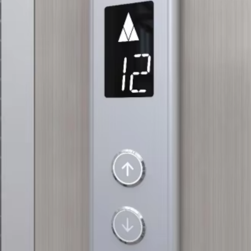 VTSP332 Liftonderdelen Vierkante drukknop met LED-licht