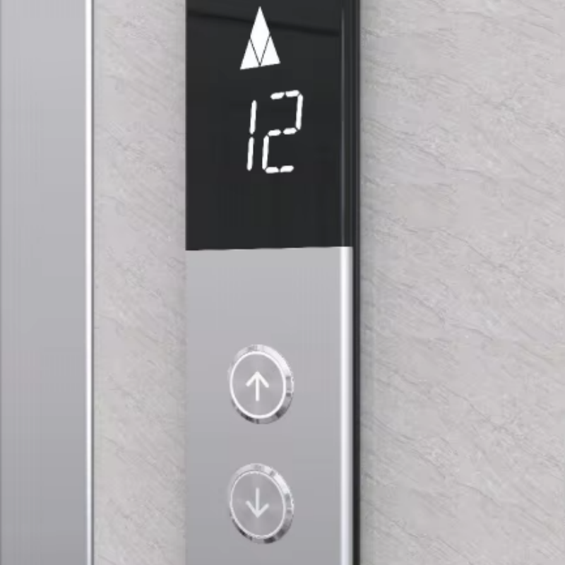 VTSP332 Liftonderdelen Vierkante drukknop met LED-licht