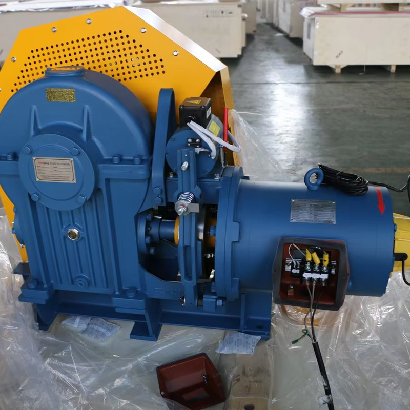 VTSP218 Uitstekend tractiesysteem GT140WL VVVF Lift Tractiemachine met motorreductor