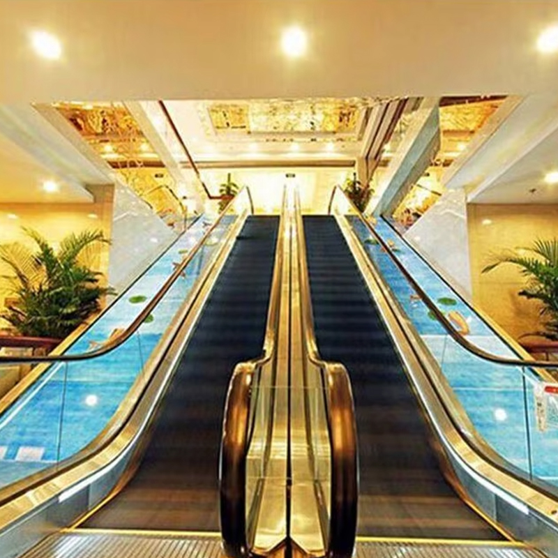 VTES105 VVVF-bediening 35 graden roltraplift ISO-certificering 0,5 m_s snelheid Modern ontwerp 1 jaar garantie voor winkelcentrum