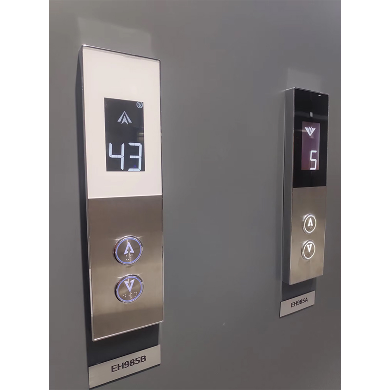 VTSP333 Moderne roestvrijstalen lift, wandgemonteerd touchscreen Cop en Lop