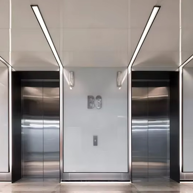 VTEP118 Elevadores Geavanceerde passagiersliften Gearless AC PVC roestvrijstalen constructie ISO90001 gecertificeerd Slimme functies verbeteren