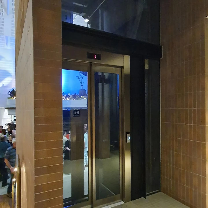 VTEP119 Ascensores Passagiersliften Tandwielloze AC voor gebouwen met meerdere verdiepingen ISO9001-gecertificeerd roestvrij staal Eenvoudige installatie