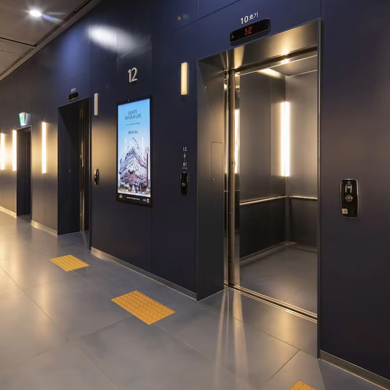VTEP119 Ascensores Passagiersliften Tandwielloze AC voor gebouwen met meerdere verdiepingen ISO9001-gecertificeerd roestvrij staal Eenvoudige installatie