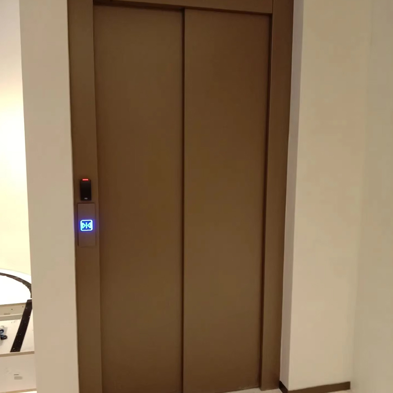 VTEP121 Hot Selling NV-model 6-8 personen 630kg Gearless AC moderne lift gebouw passagierslift met roestvrijstalen PVC-vloer