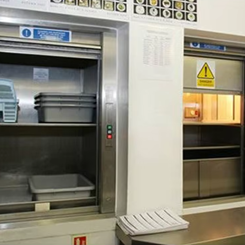 VTEF116 Ascensores Elevadores Restaurant Voedselbezorging Dumbwaiter met veiligheidsdeurslot