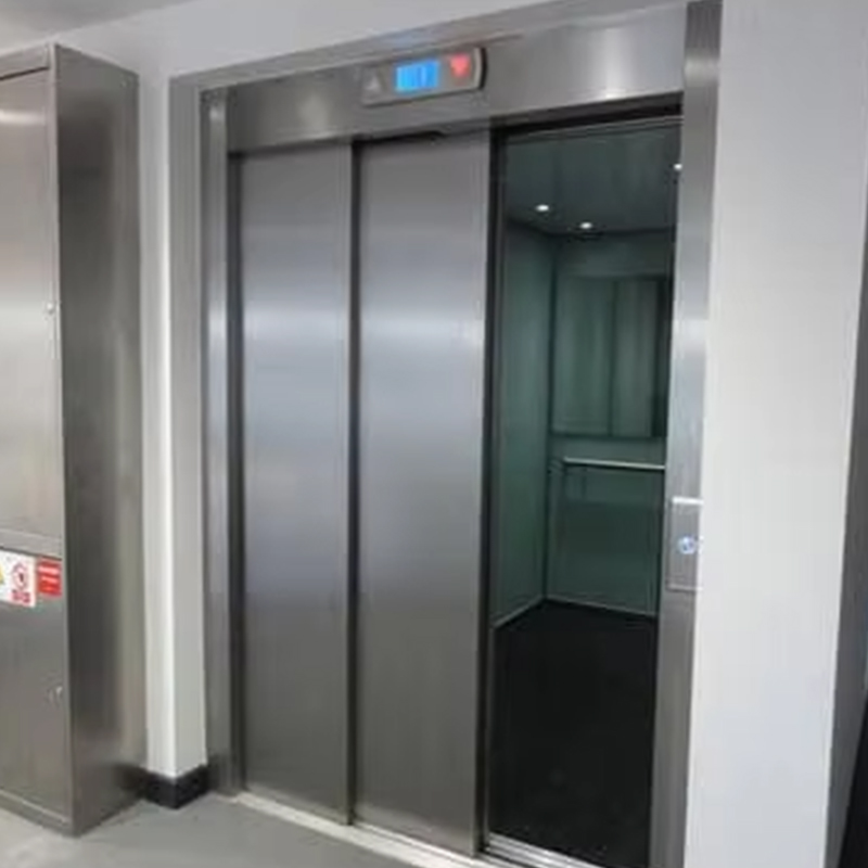 VTEP124 China merk moderne passagierslift fabrikant hoge prestaties lift hotel gebruik PVC vloer roestvrijstalen AC-aandrijving