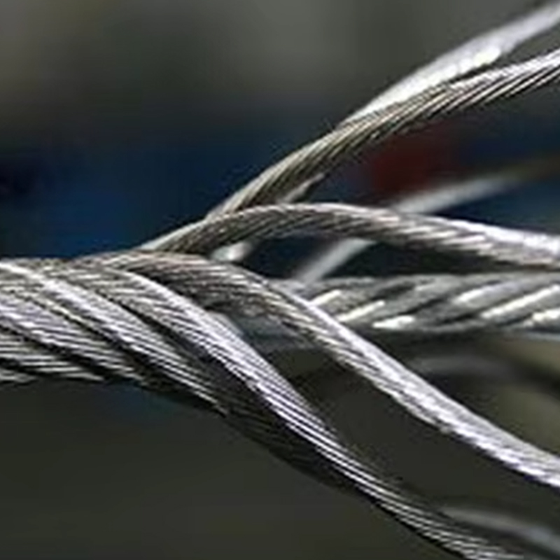 VTSP263 China fabriek 11 mm hoge treksterkte hittebestendige roestvrij gegalvaniseerde lift staaldraad