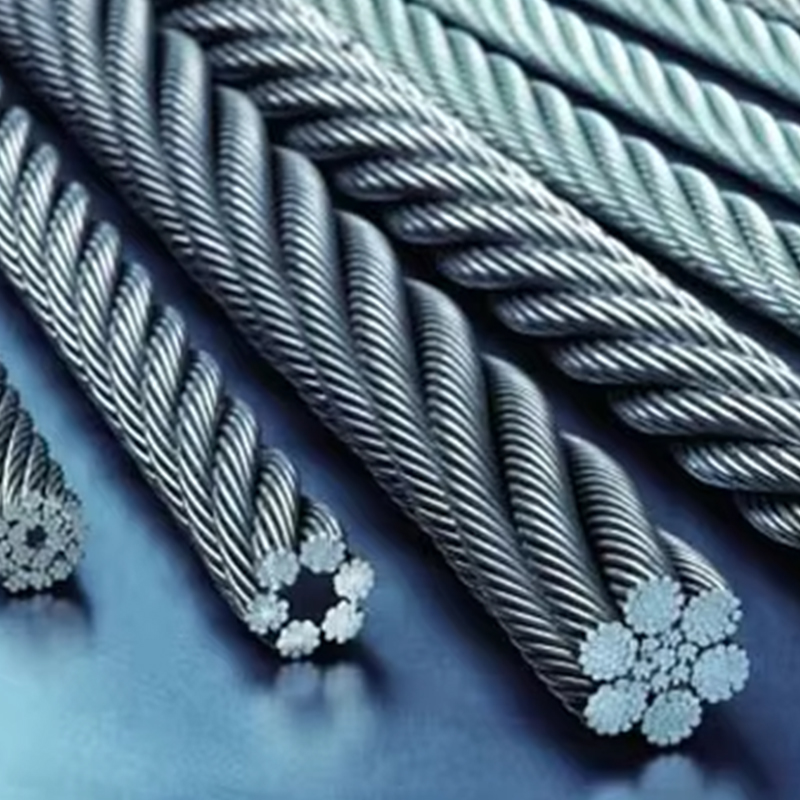 VTSP263 China fabriek 11 mm hoge treksterkte hittebestendige roestvrij gegalvaniseerde lift staaldraad