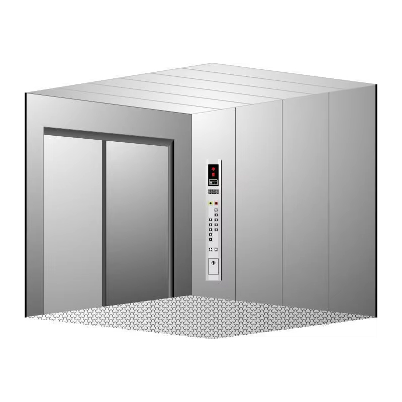 VTSP132 Liftonderdelen Modern design roestvrijstalen liftcabine Aangepast formaat voor residentiële en commerciële projecten