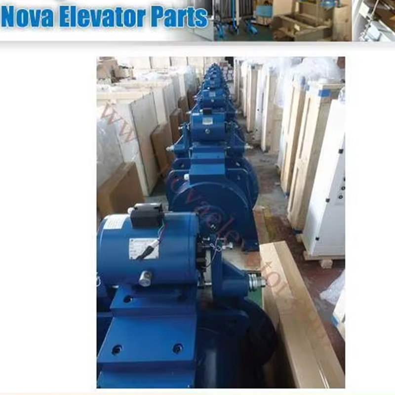 VTSP242 Lift Onderdelen Gearless Tractiemotor Lift Machine voor Passagierslift NV41T-GTW10X