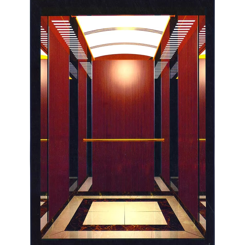 VTSP135 Liftonderdelen en -accessoires Commerciële passagiersliftcabine met krasbestendige wandpanelen