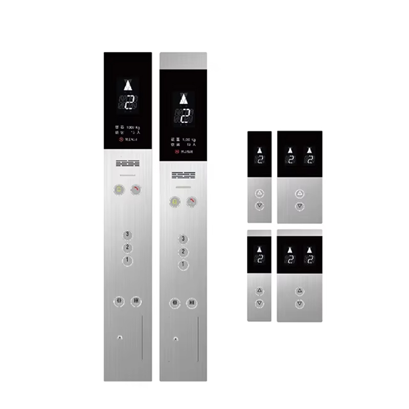 VTSP345 Fabrieksprijs Modern design roestvrijstalen liftdeurpaneel met liftknop Wandmontage COP LOP