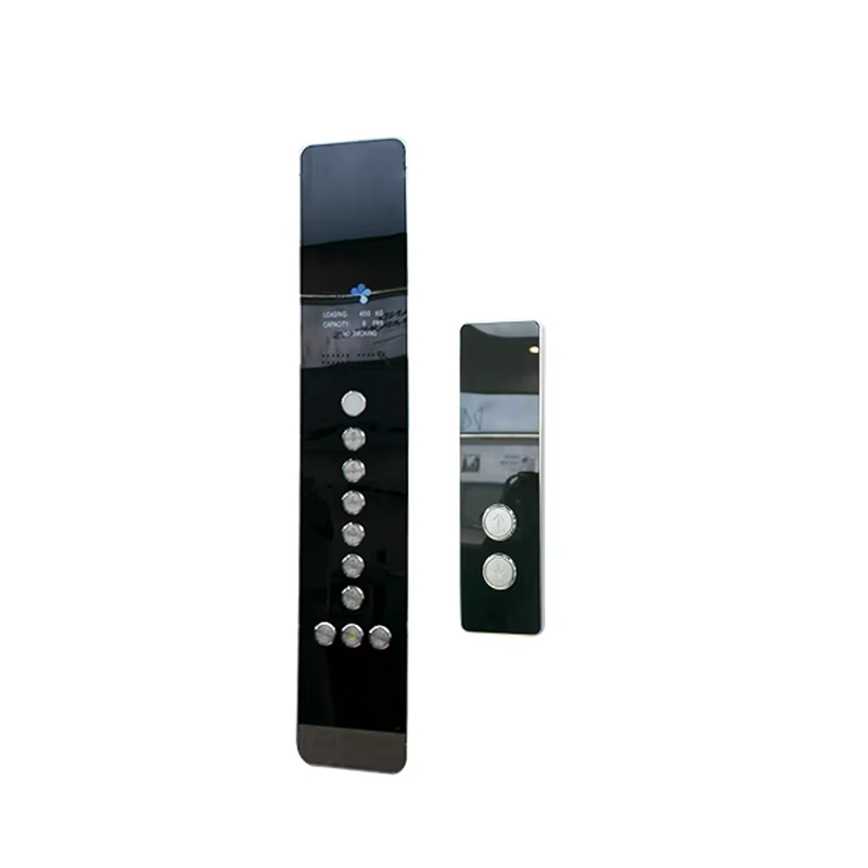 VTSP345 Fabrieksprijs Modern design roestvrijstalen liftdeurpaneel met liftknop Wandmontage COP LOP