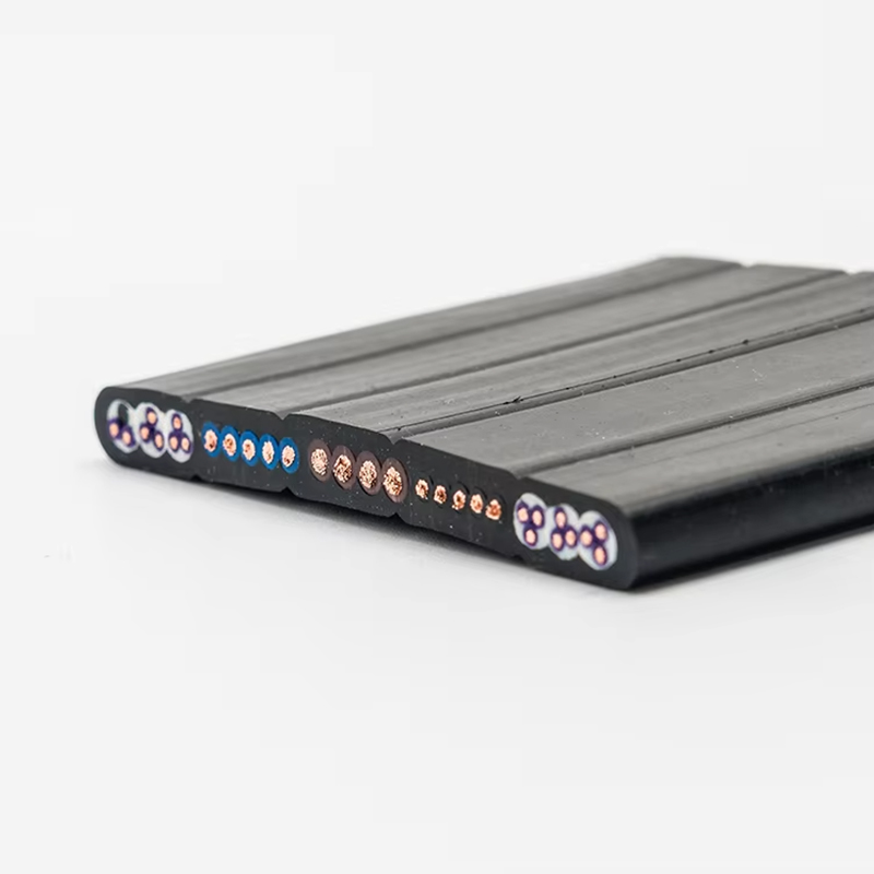 VTSP368 Lift Platte flexibele koperen geleider PVC geïsoleerde PVC mantel Lift reiskabel