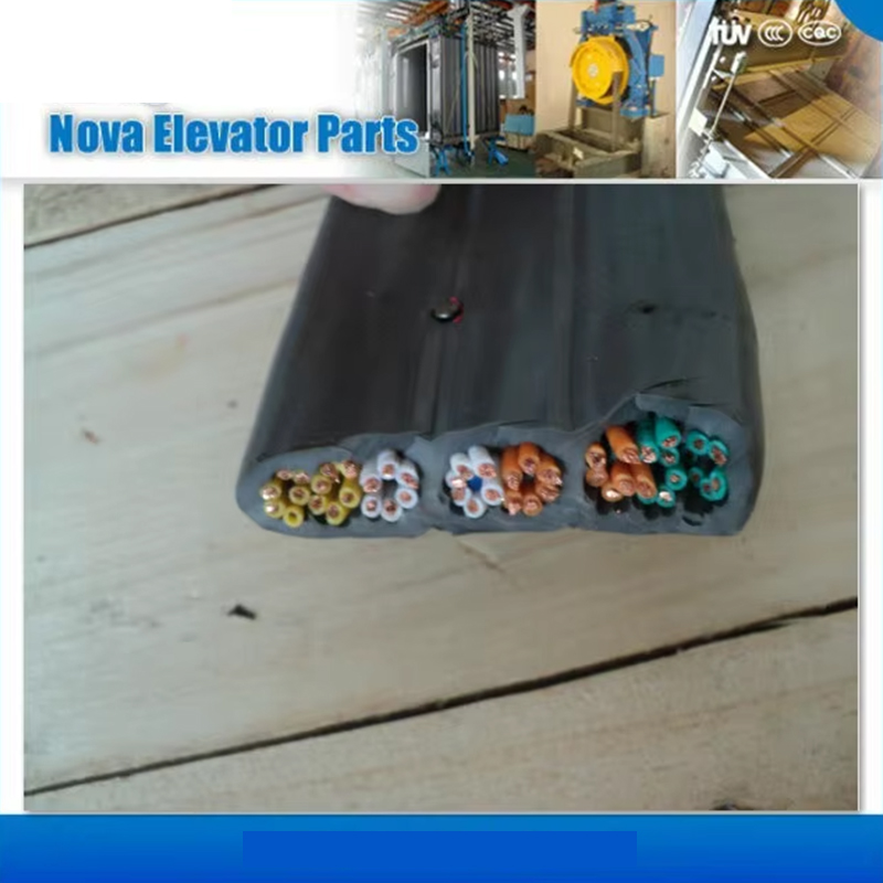 VTSP368 Lift Platte flexibele koperen geleider PVC geïsoleerde PVC mantel Lift reiskabel