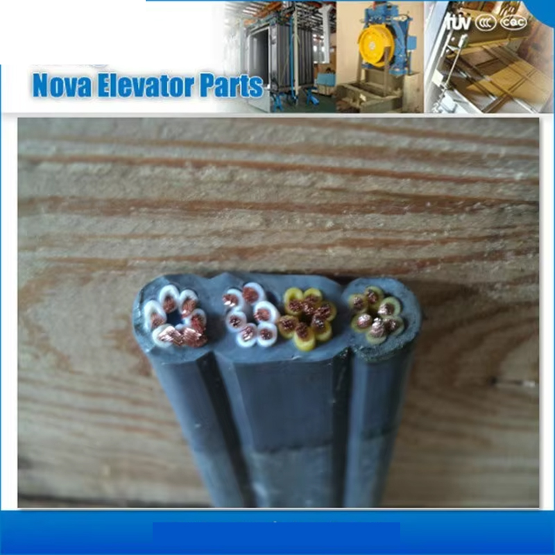 VTSP368 Lift Platte flexibele koperen geleider PVC geïsoleerde PVC mantel Lift reiskabel