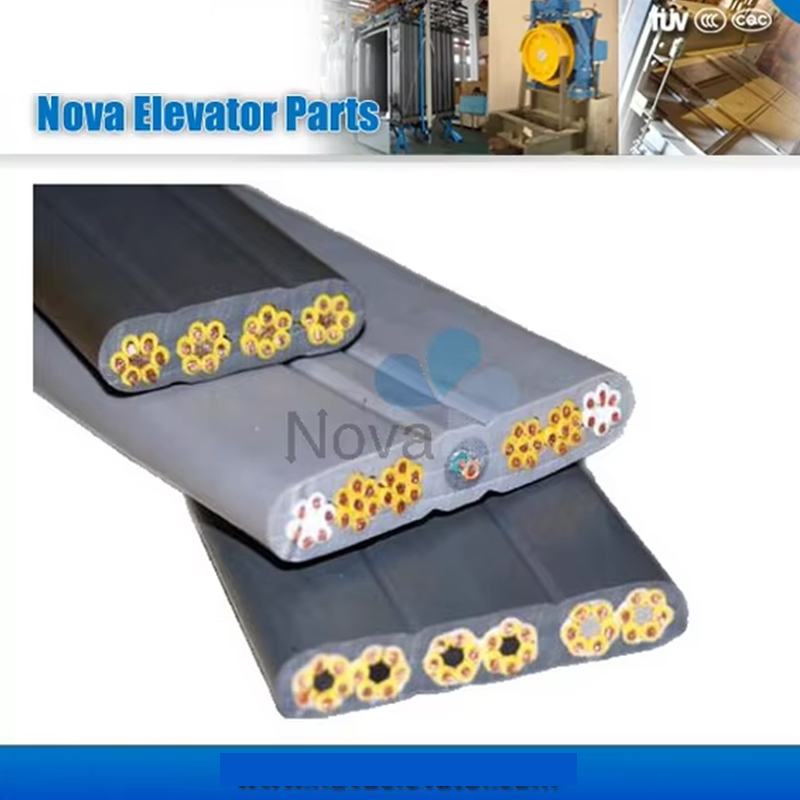 VTSP368 Lift Platte flexibele koperen geleider PVC geïsoleerde PVC mantel Lift reiskabel