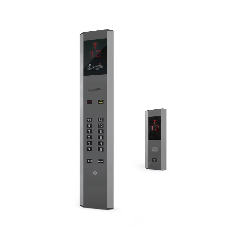 VTSP 385 Segment DOT Matrix Display Moderne roestvrijstalen liftindicator Scherm COP LOP Onderdelen ISO9001 gecertificeerd